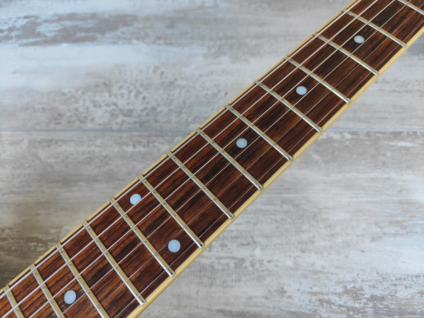 2005 Edwards (by ESP Japan) E-SA-125LTS Semi Hollowbody (Brown Sunburst)