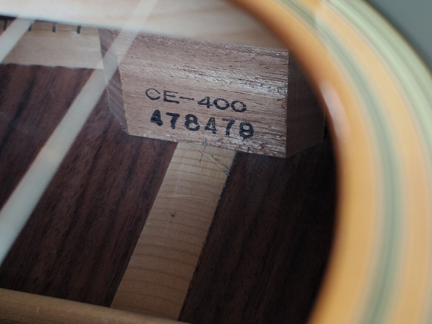 1980's Tokai Cat's Eyes CE-400 Japanese Vintage Acoustic Guitar (Natural)