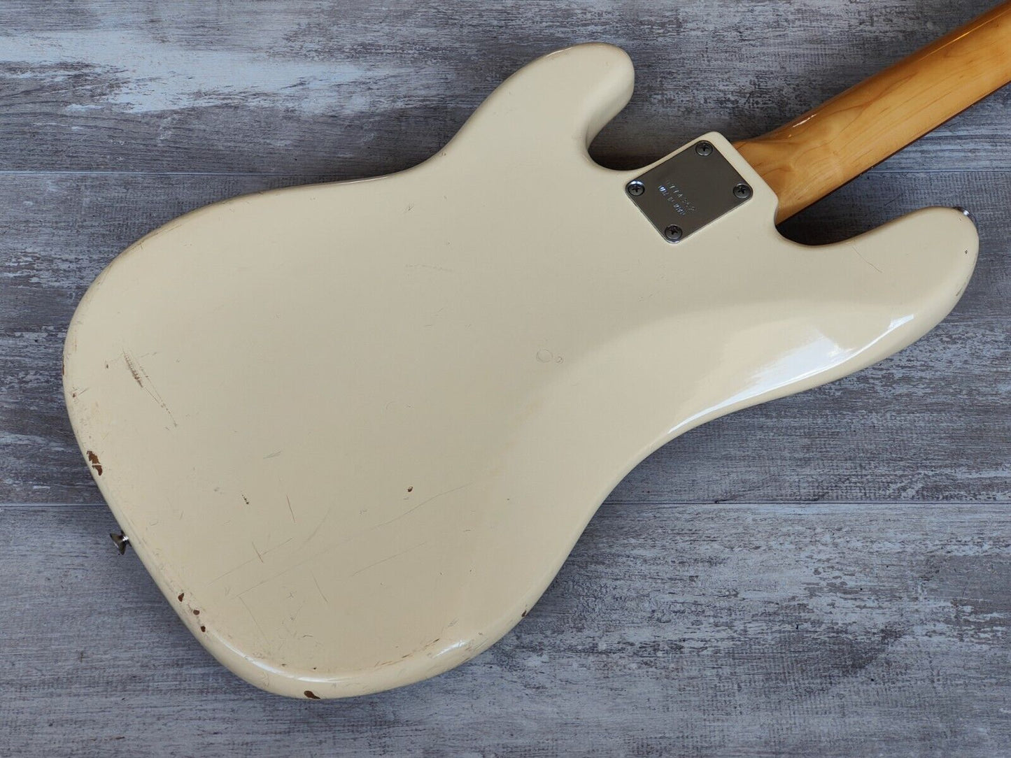 1977 Greco Japan PB420W Mercury Precision Bass (Vintage White)