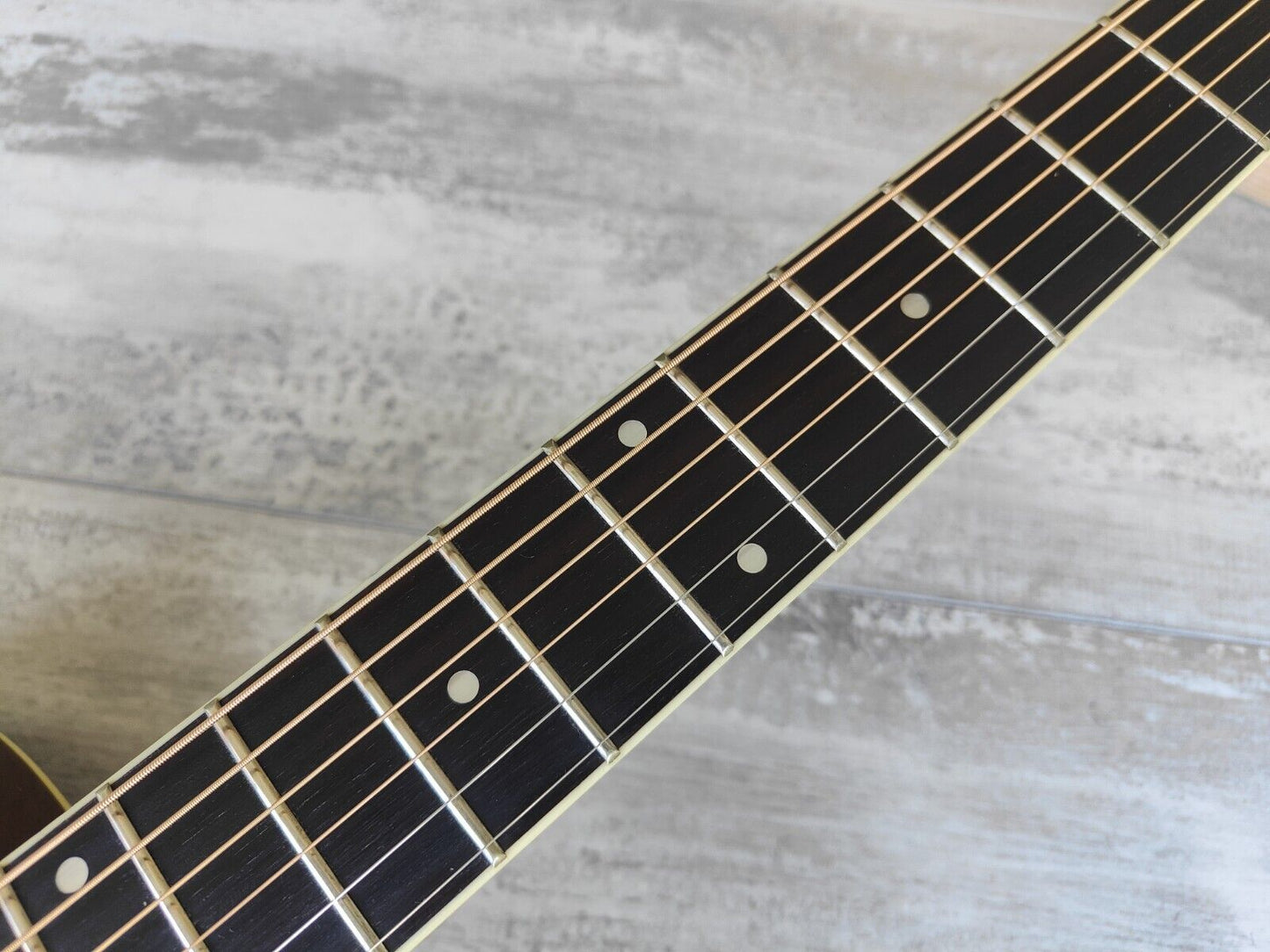 1980's Morris LF-250 Japanese Vintage Acoustic Guitar (Natural)