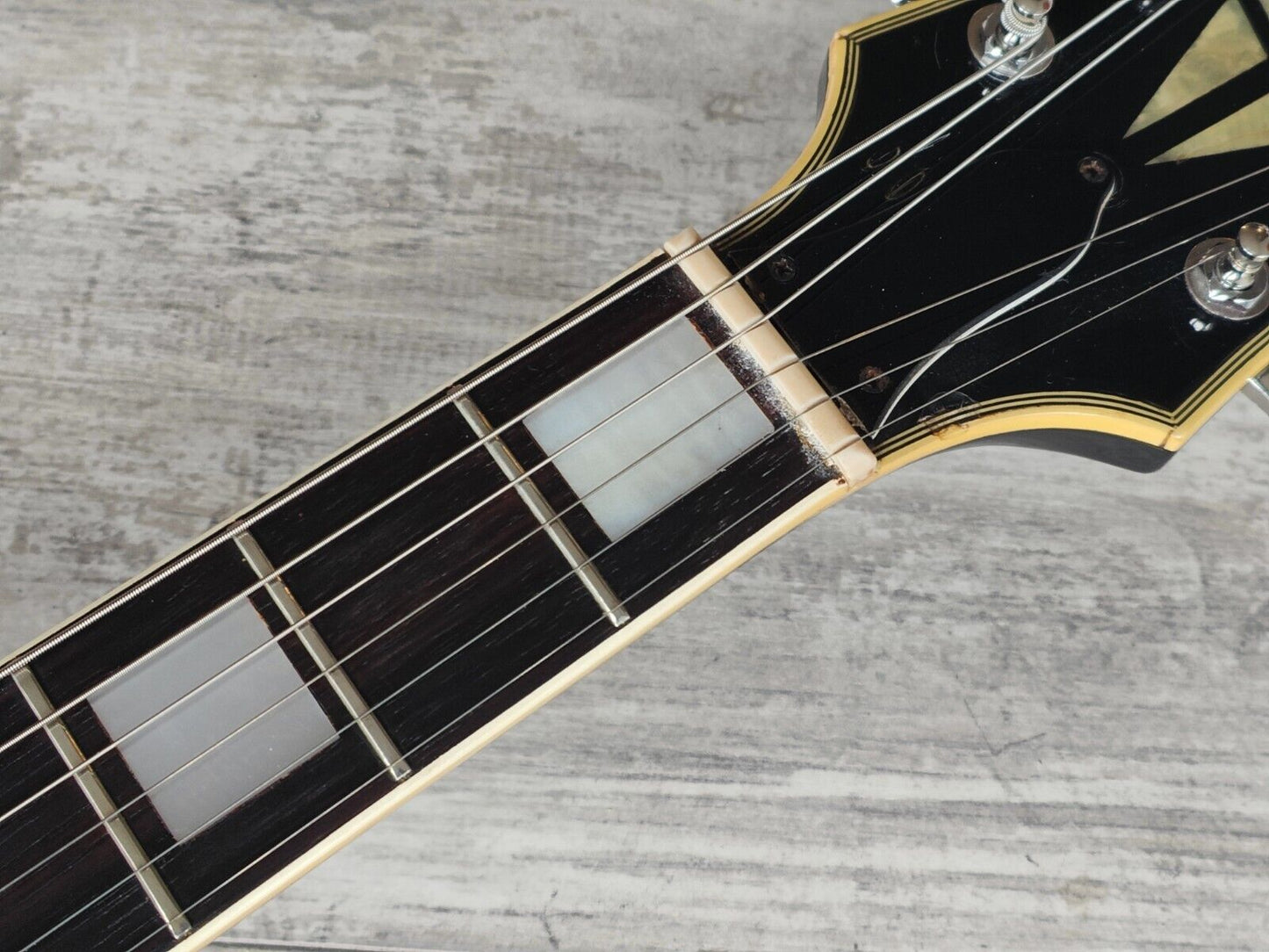 1974 Greco Les Paul Custom Black Beauty (Ebony)