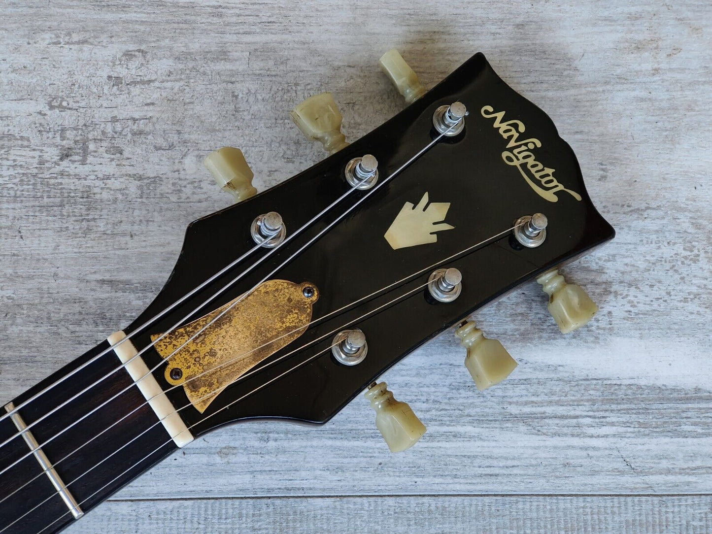 1979 Navigator (by ESP Japan) ES-11 "SGUDEL" '73 Reissue SG (Walnut)