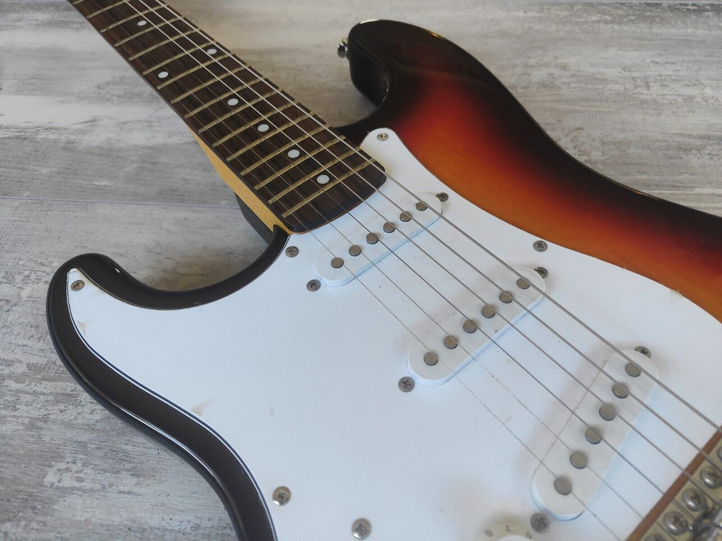 2010 Tokai Goldstar Sound Left Handed LH Stratocaster (Sunburst)