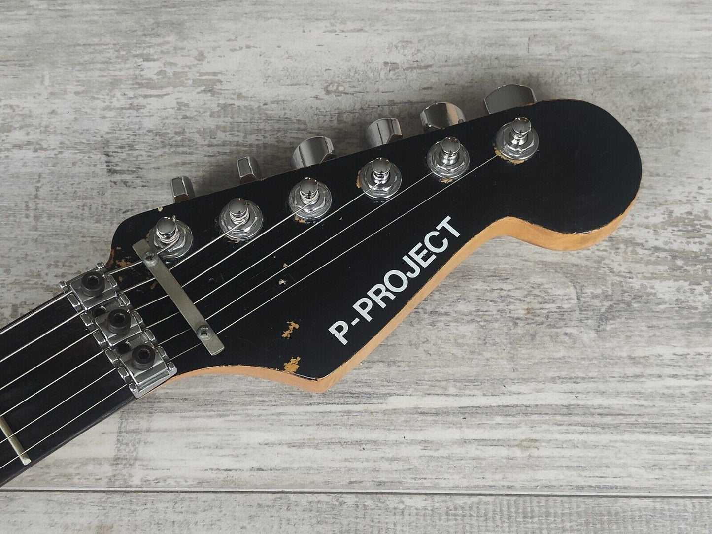 1980's P-Project (by Fernandes) Custom Order Japanese Stratocaster (Black)
