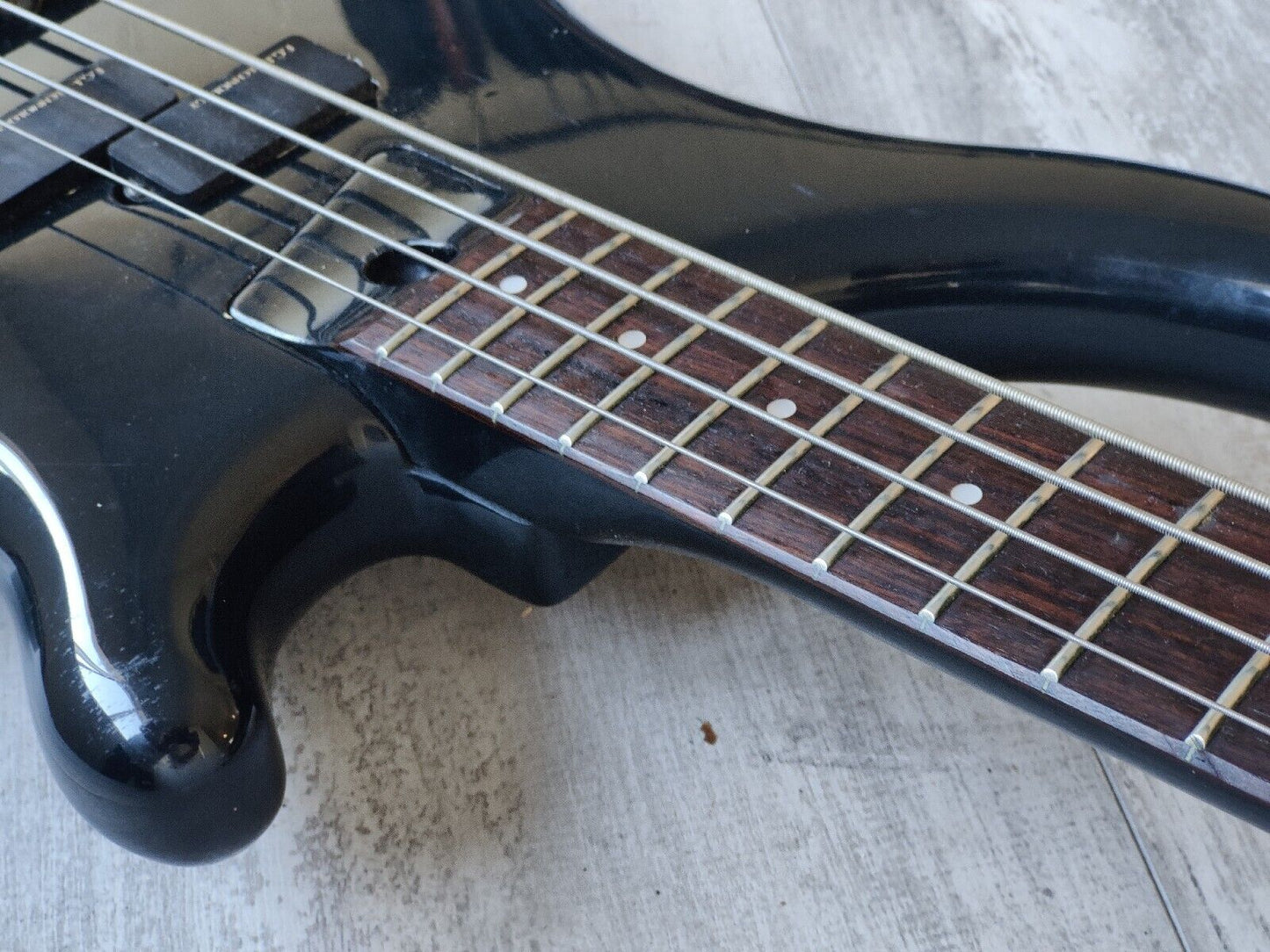 1990's Fernandes Japan FRB-65 Revolver Active Bass (Black)