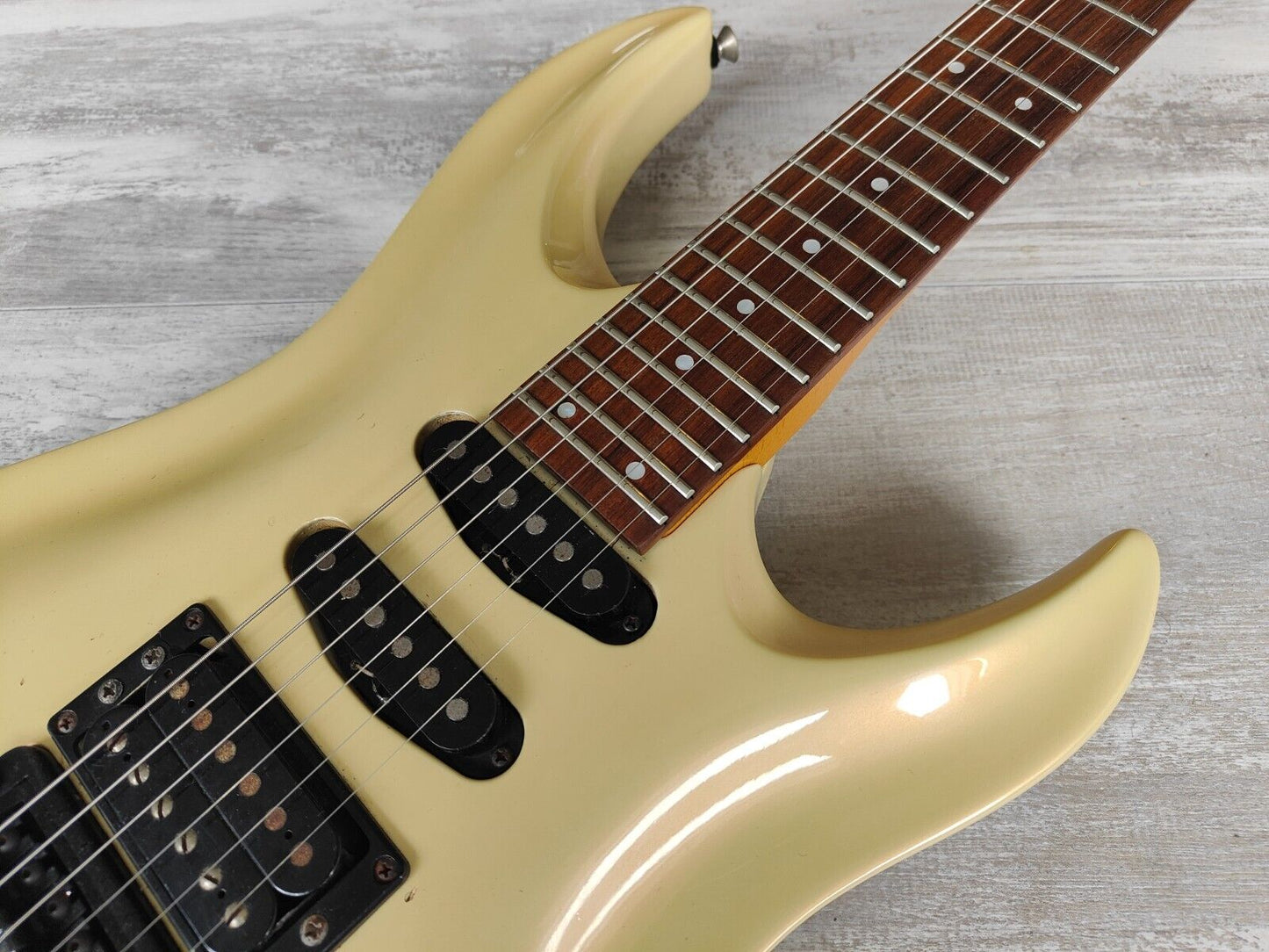 1990's Yamaha Japan RGZ-II HSS Superstrat (White)