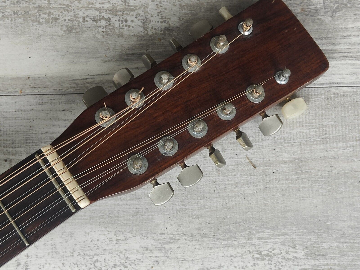 1970's Unknown Japanese Vintage 12-String Acoustic Guitar (Natural)