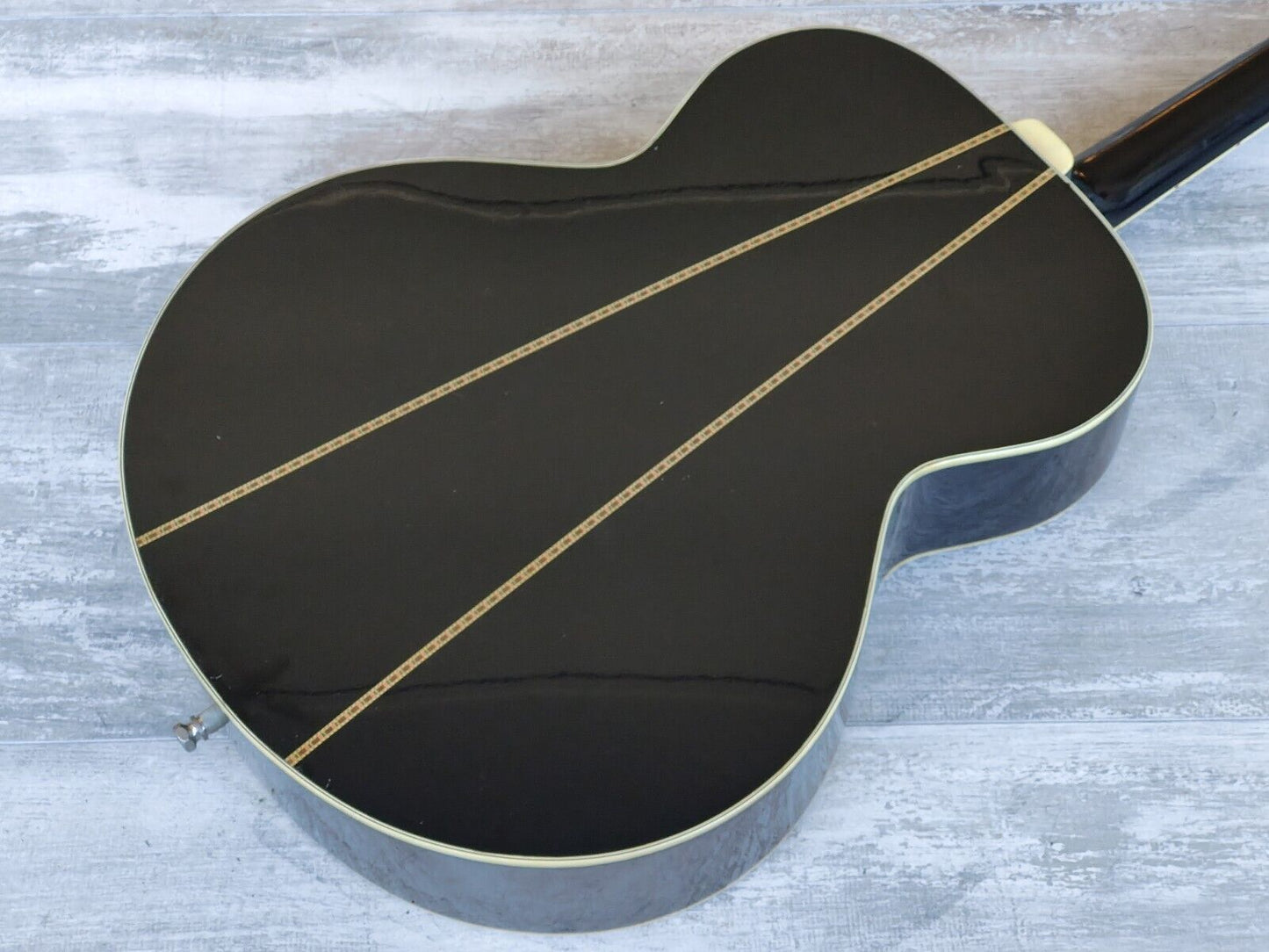 1980's Morris WJ-50 Japanese Everly Brothers Jumbo Acoustic (Black)