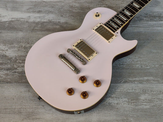 1990 Greco Japan EG-700 Les Paul Standard (Refinished Pink Top)