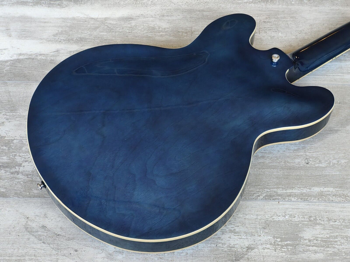 Tokai ES-86 Semi Hollowbody 335 Electric Guitar (See-Thru Blue)