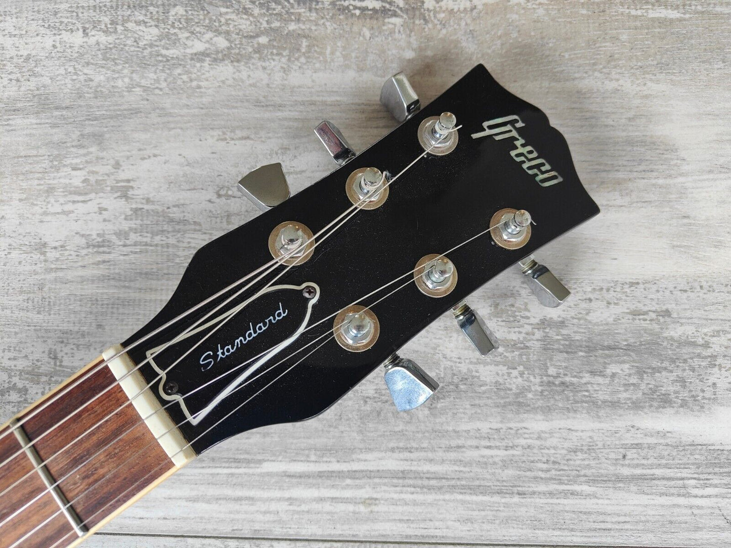 1977 Greco Japan EG-450 Vintage Les Paul Standard (Black)