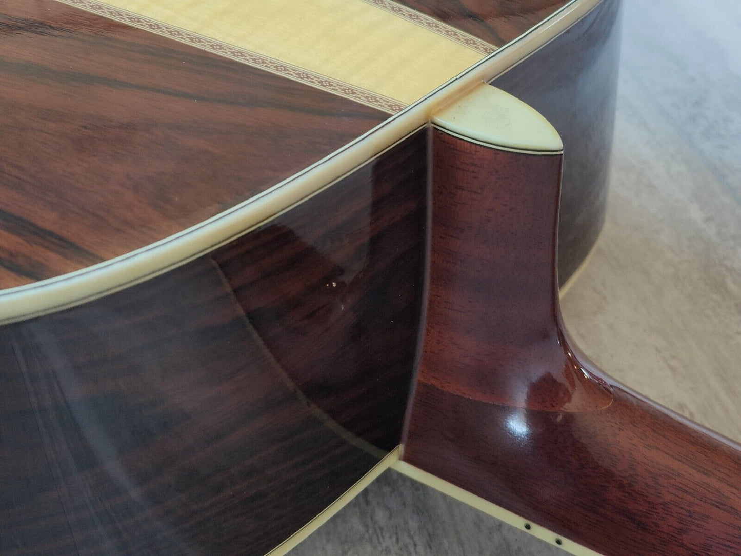 1980's Morris TF-801 Japanese Vintage Acoustic Dreadnought Guitar (Natural)