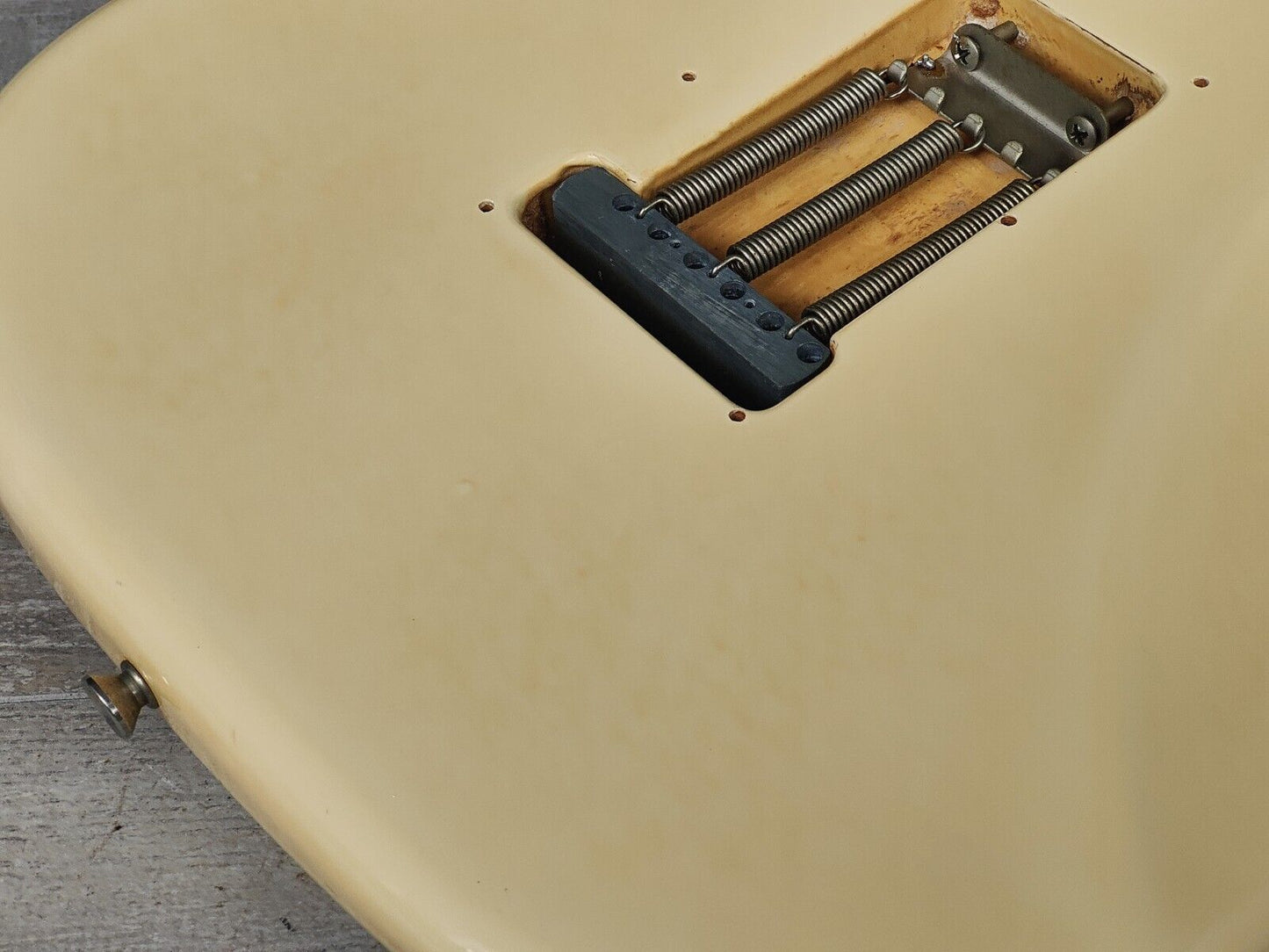 1986 Fender Japan ST72-65 '72 Reissue Blackmore Scalloped Stratocaster (White)