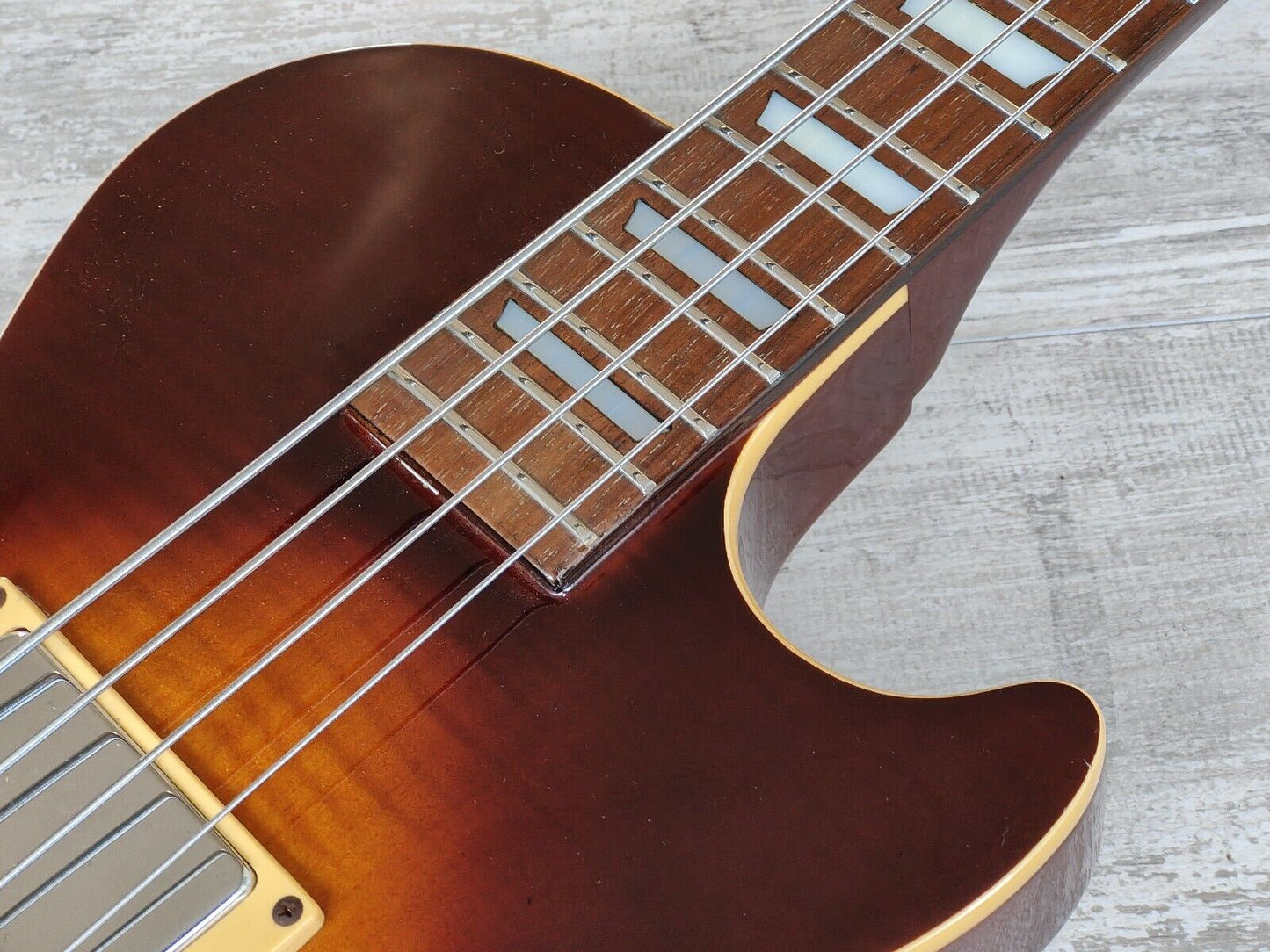 1998 Epiphone Limited Edition Les Paul Standard Bass (Brown Sunburst)