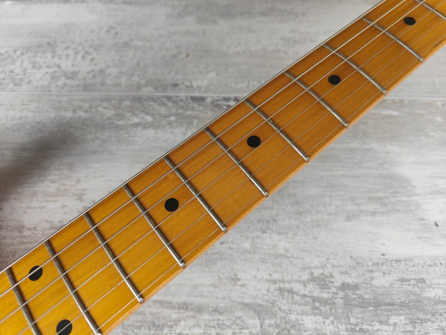 1983 Squier Japan SST-30 JV Series Vintage Stratocaster (Orange)