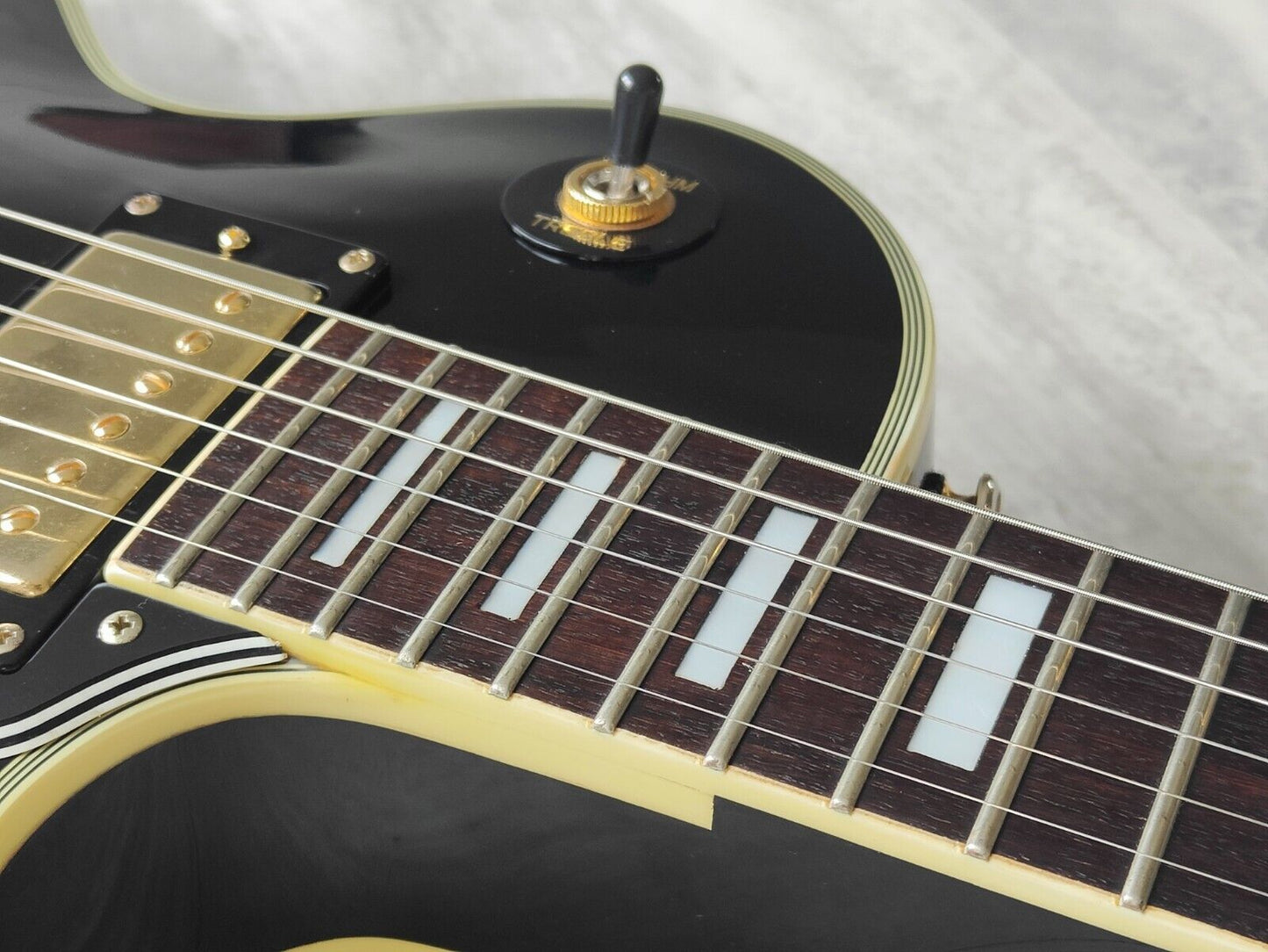 2001 Epiphone Les Paul Custom (Black)