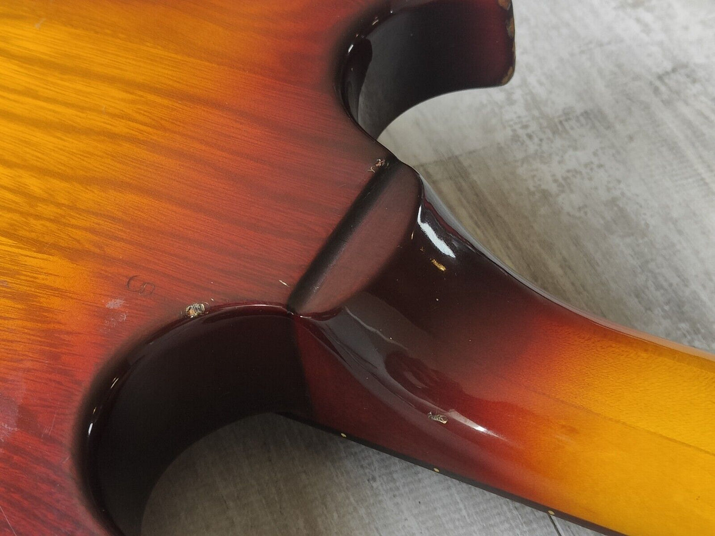 1981 Aria Pro II Japan CS-400 Cardinal Double Cutaway (Heritage Sunburst)