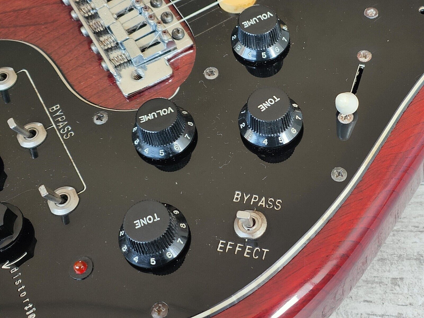 1978 Fresher Japan FS-682 Protean Series Stratocaster w/Onboard Effects (Red)