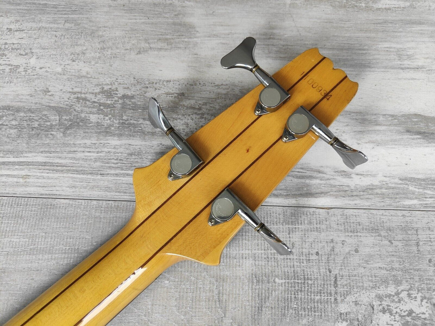 1981 Aria Pro II TSB-650 Thor Sound Neckthrough Left Handed Bass (Dark Brown)