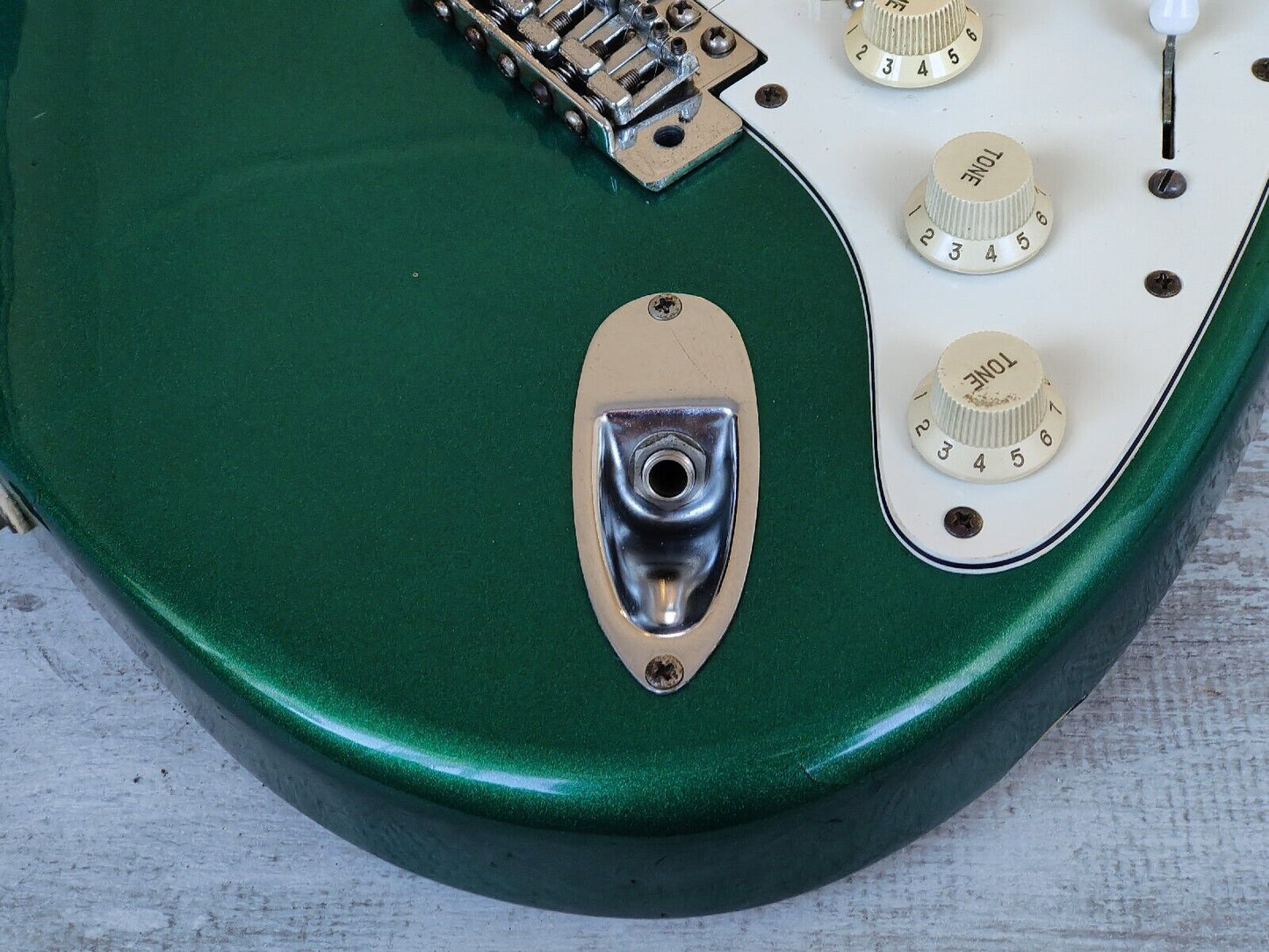 1978 Greco Japan Custom Order Stratocaster (Sherwood Green Metallic)