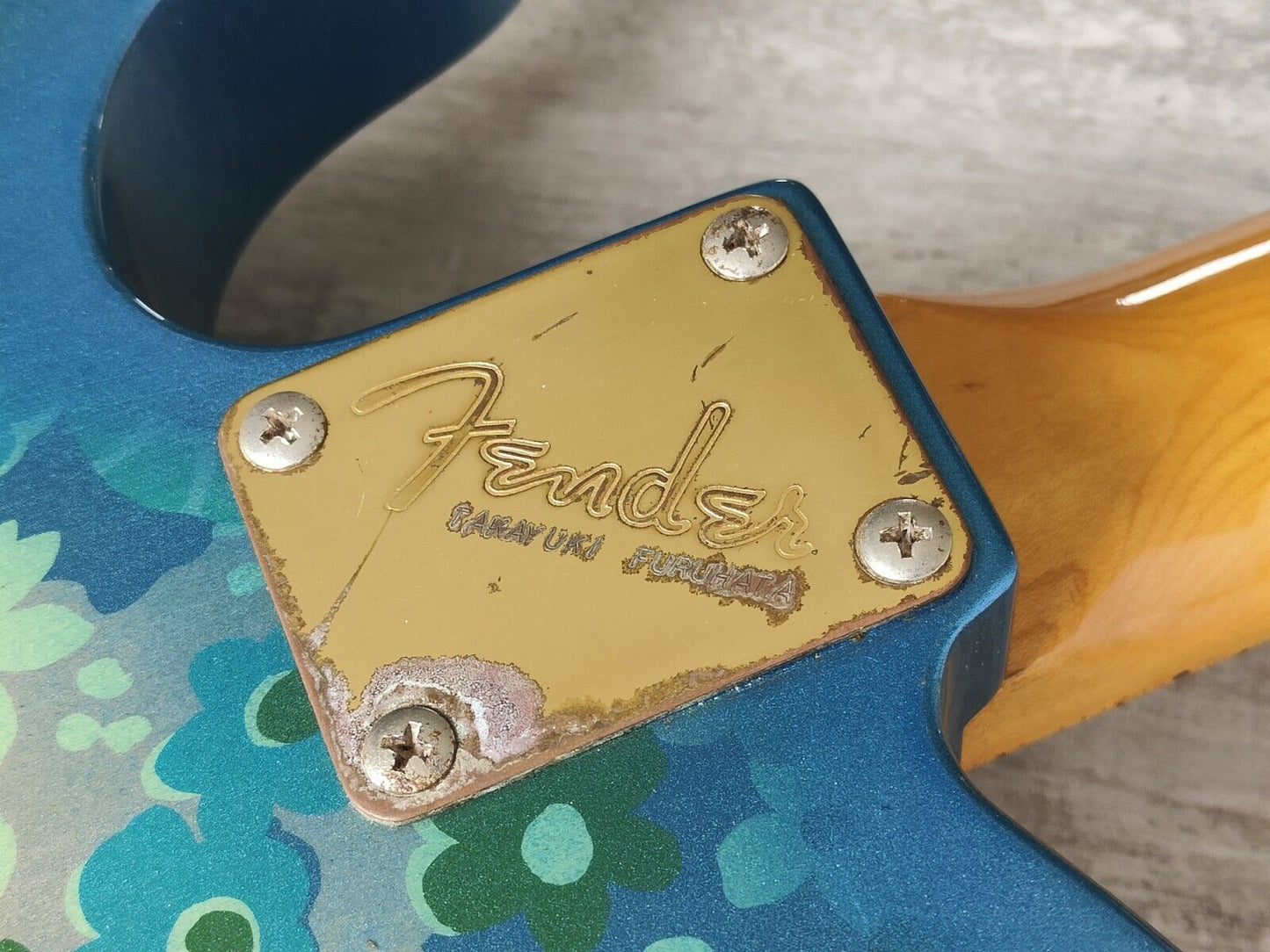1987 Tokai Japan TE-70PR Blue Flower Telecaster