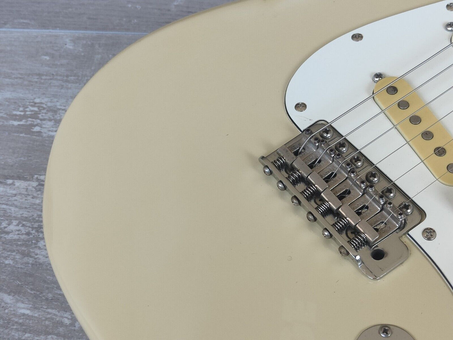 1982 Tokai Japan SS-48 Silver Star Scallop Stratocaster (Vintage Olympic White)