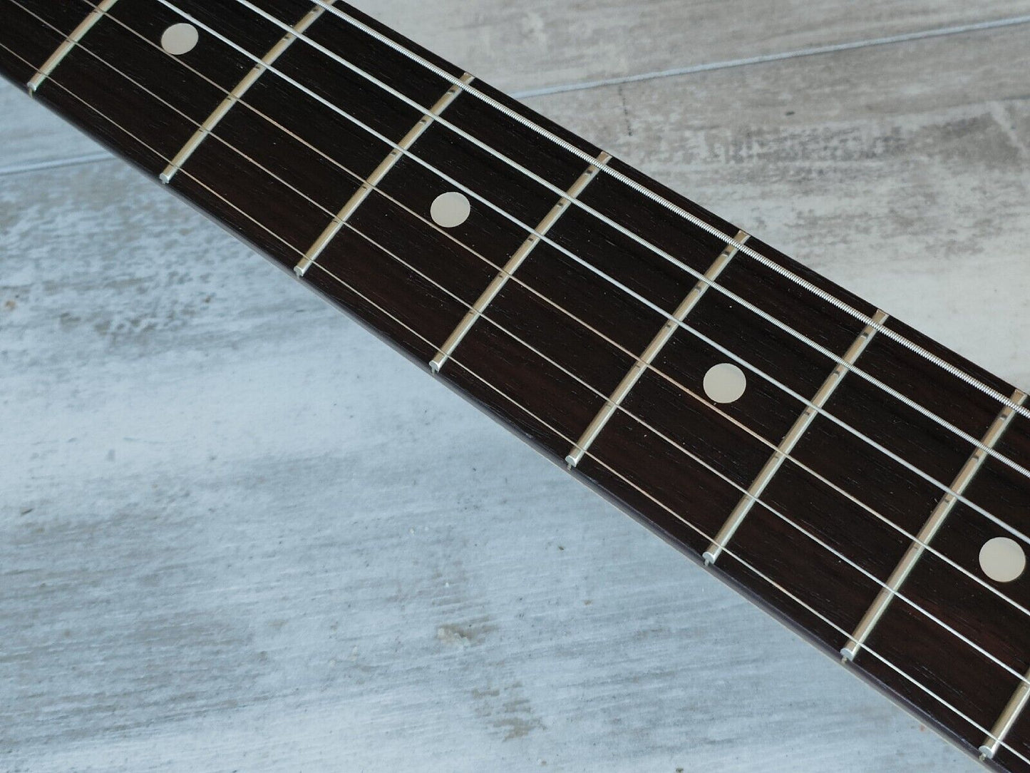 1989 Fender Japan ST72-55 LH Left Handed '72 Reissue Stratocaster (Yellow Refin)