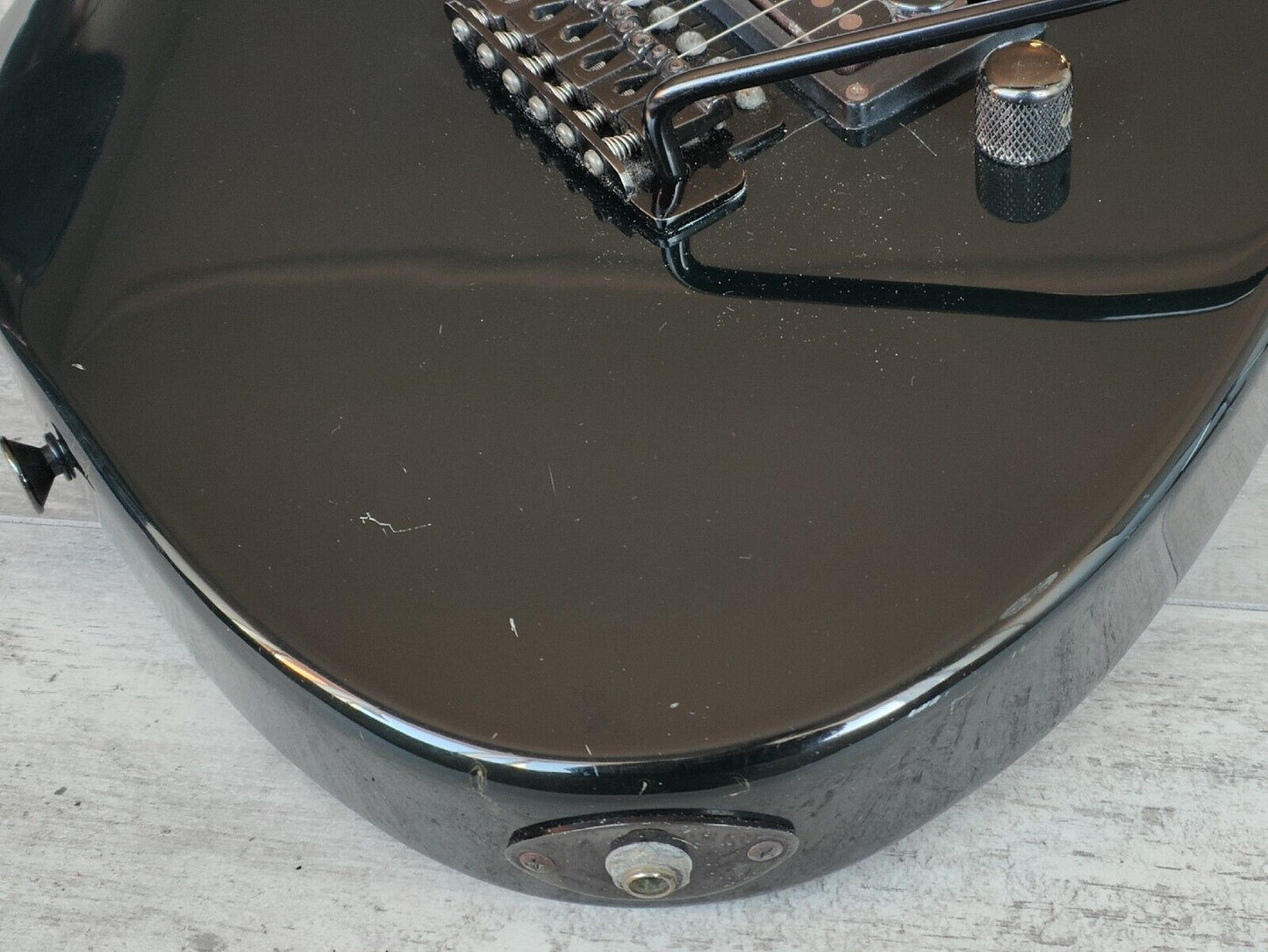 1986 Charvel Japan Model 1 Superstrat (Black)