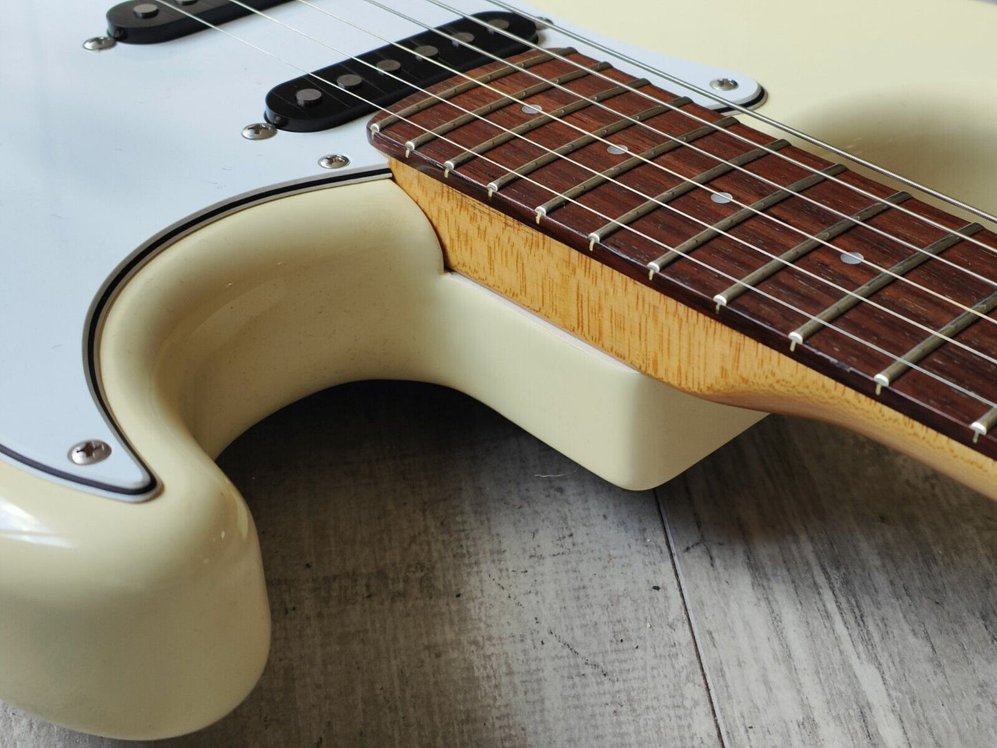 1983 Squier Japan JV Series ST501 Contemporary Stratocaster (Olympic White)