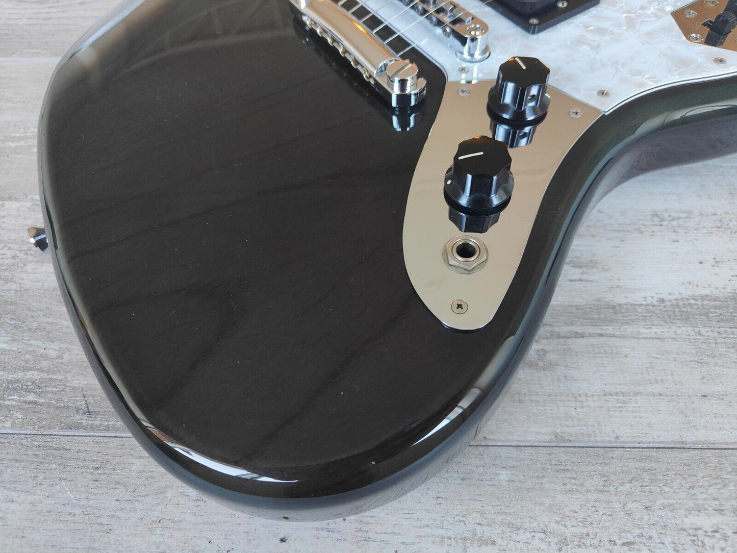 2011 Schecter Japan AR-06 HS Modern Hardtail Jaguar Offset (Transparent Black)