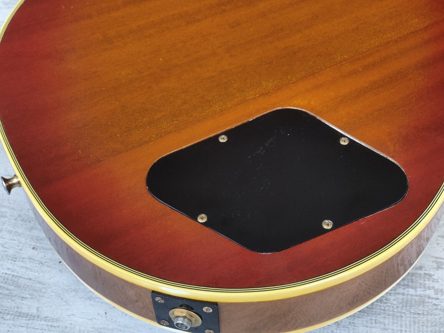 1983 Greco Japan EGC68-50 LH Left Handed Les Paul Custom (Cherry Sunburst)
