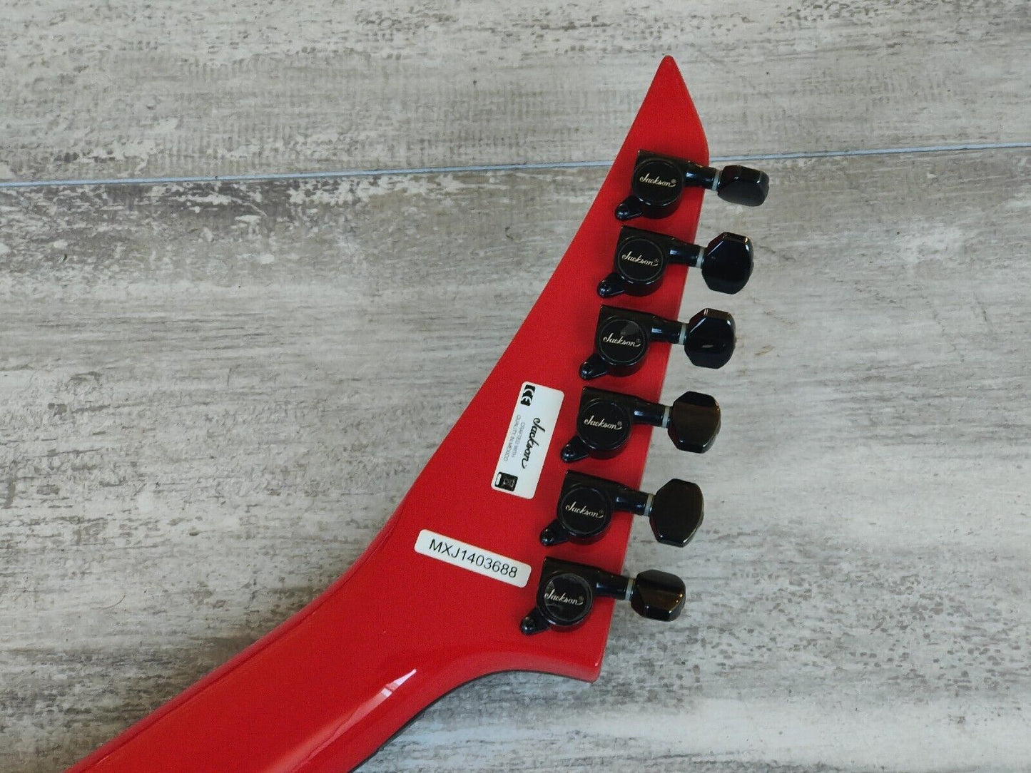2014 Jackson X Series Signature Phil Demmel Demmelition King V PDX-2 (Red)