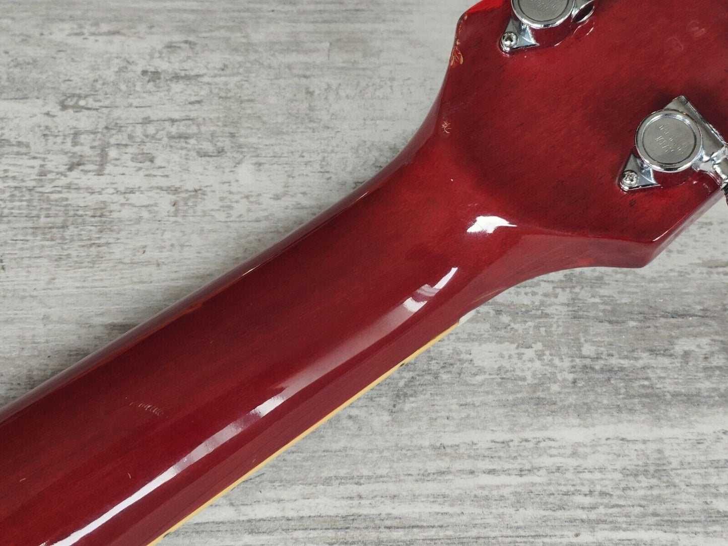 1980 Yamaha Japan SA-1000 ES-335 Semi Hollowbody Electric Guitar (Persimmon Red)