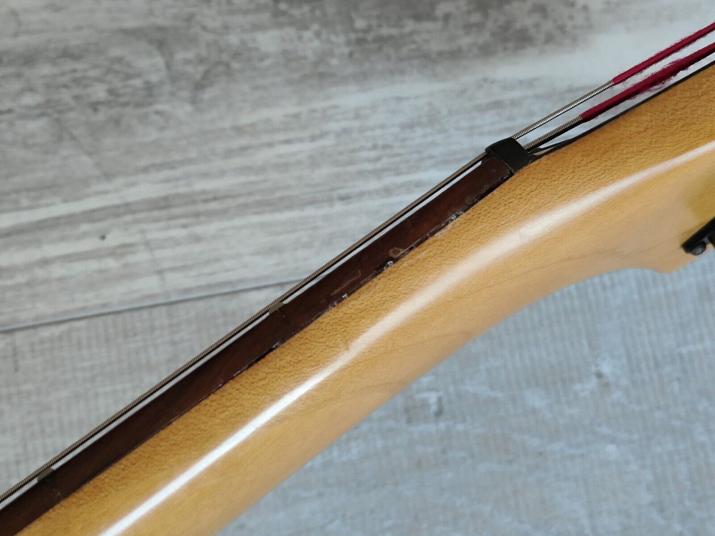 1985 Charvel Jackson Japan Model 2B PJ Bass (Red)