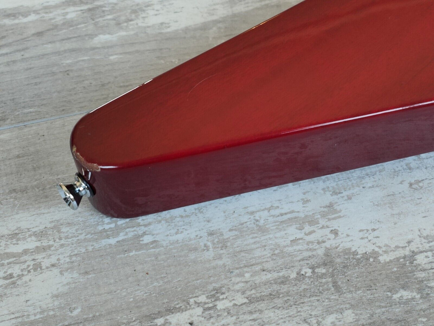 1997 Greco Japan GV-90MH Neckthrough Flying V (Cherry Red)