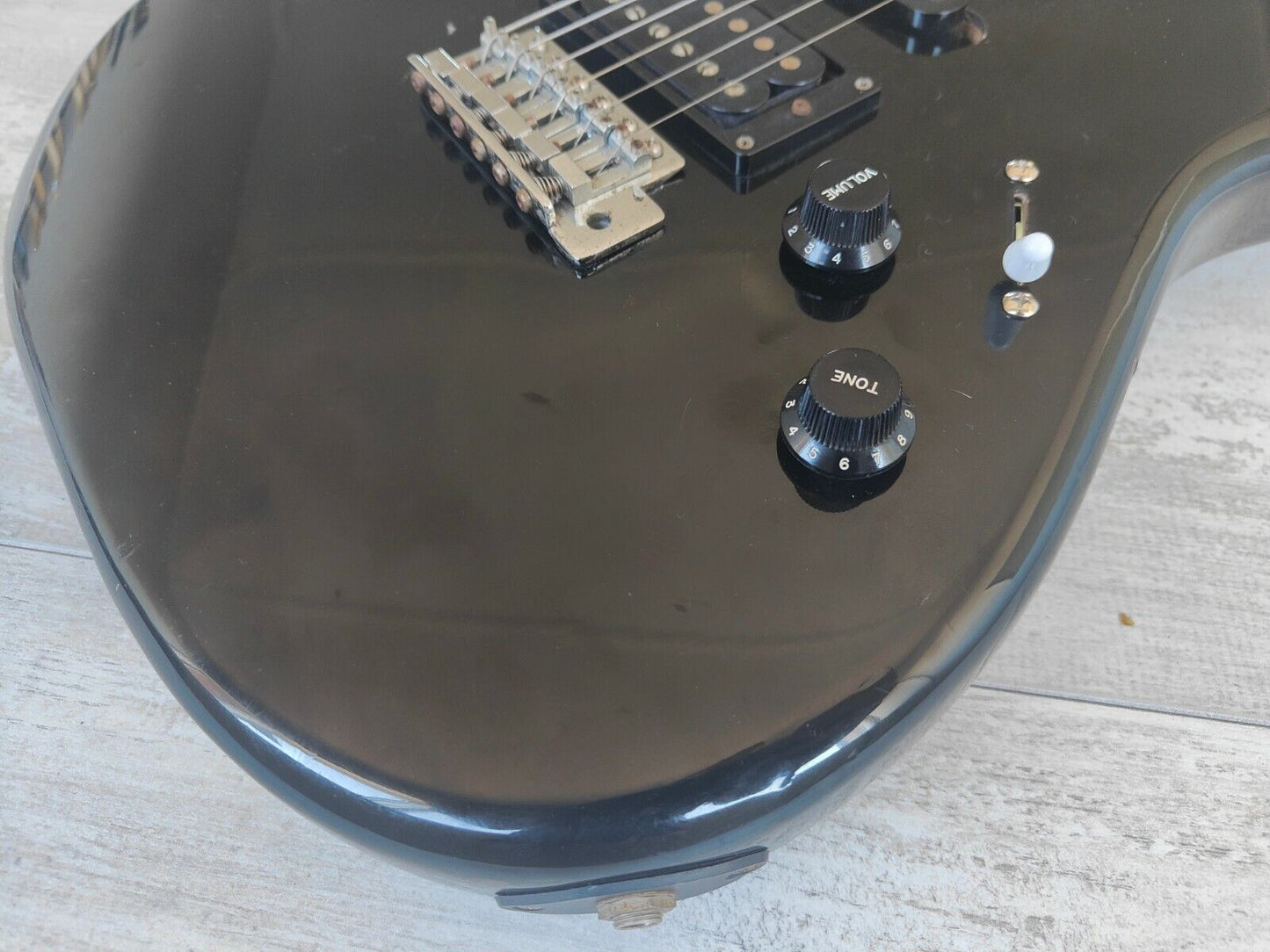 1980's Tokai Japan Custom Edition HSS Superstrat (Black)