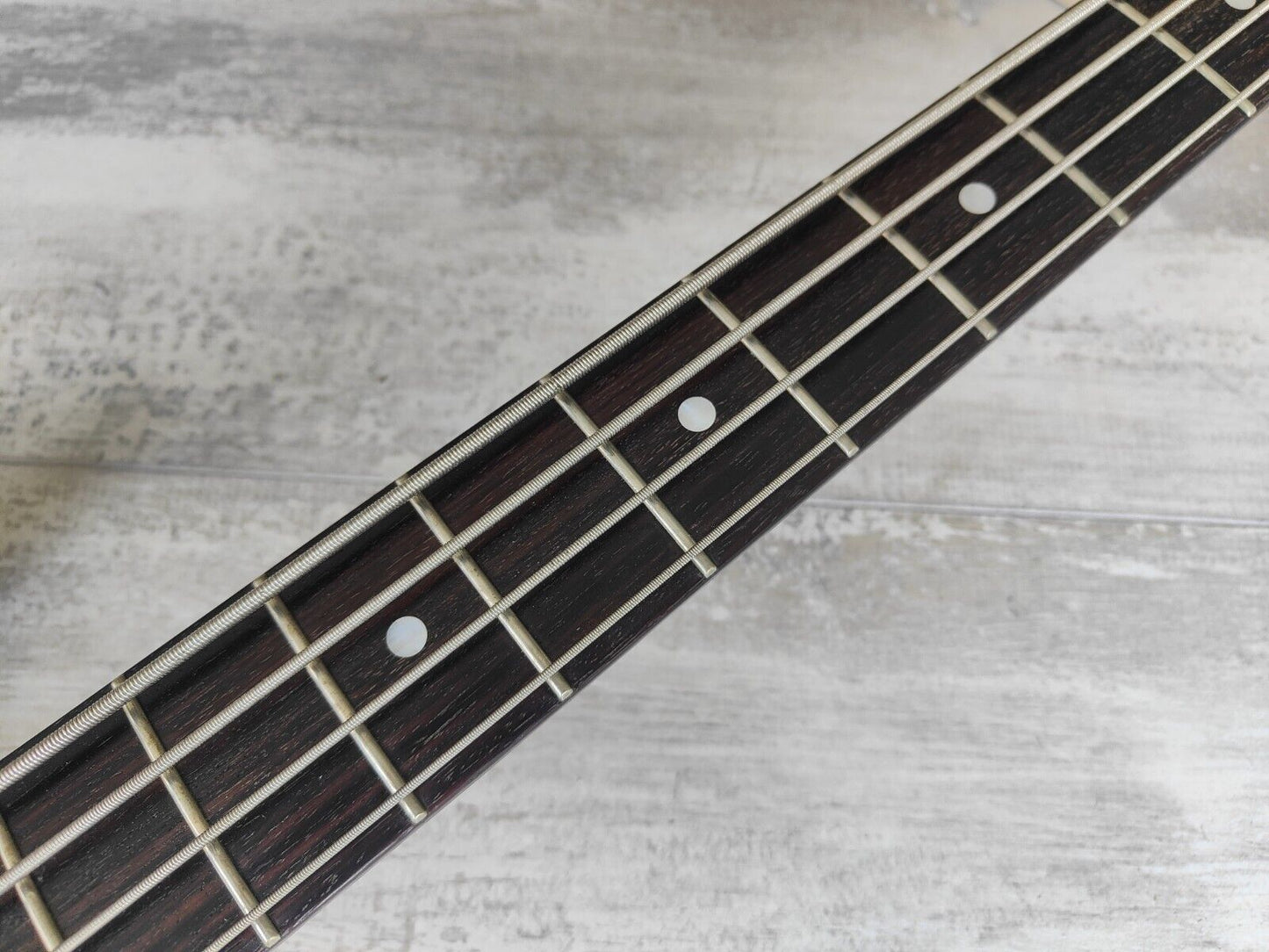 1996 G&L Japan L-2000 Tribute Custom "Slim Neck" Bass (Black)