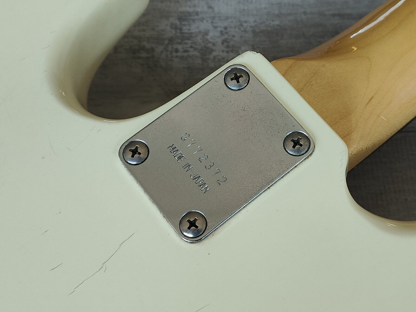 1977 Greco Japan PB420W Mercury Precision Bass (Vintage White)