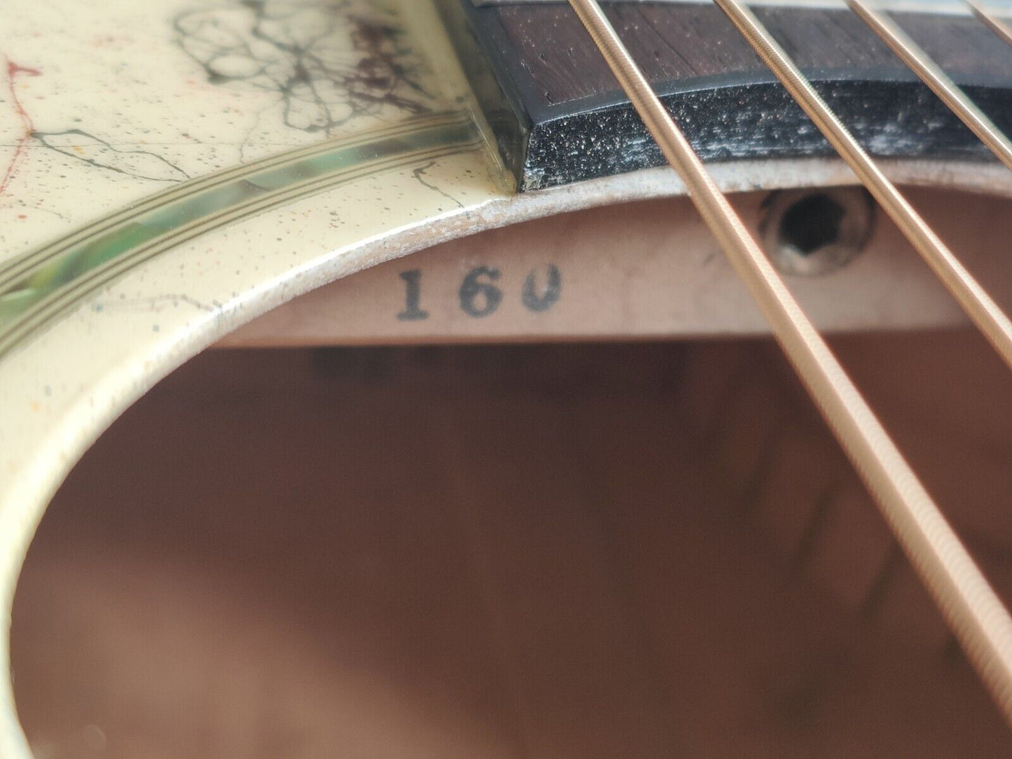 1982 Washburn Japan EA Woodstock Series Acoustic (Paul McCartney Custom Model)