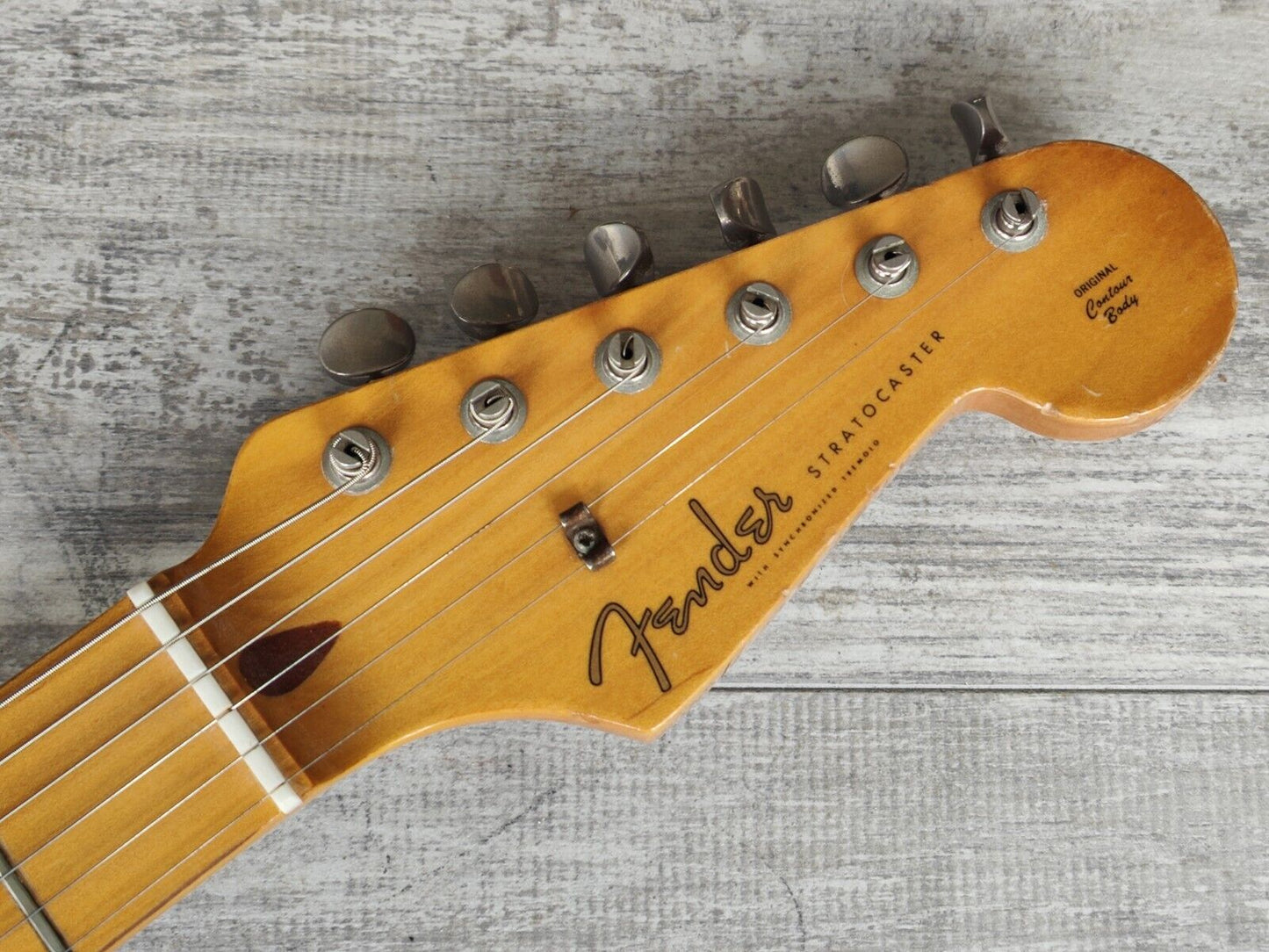 1993 Fender Japan ST57-70 '57 Reissue Stratocaster w/USA Pickups (Red)