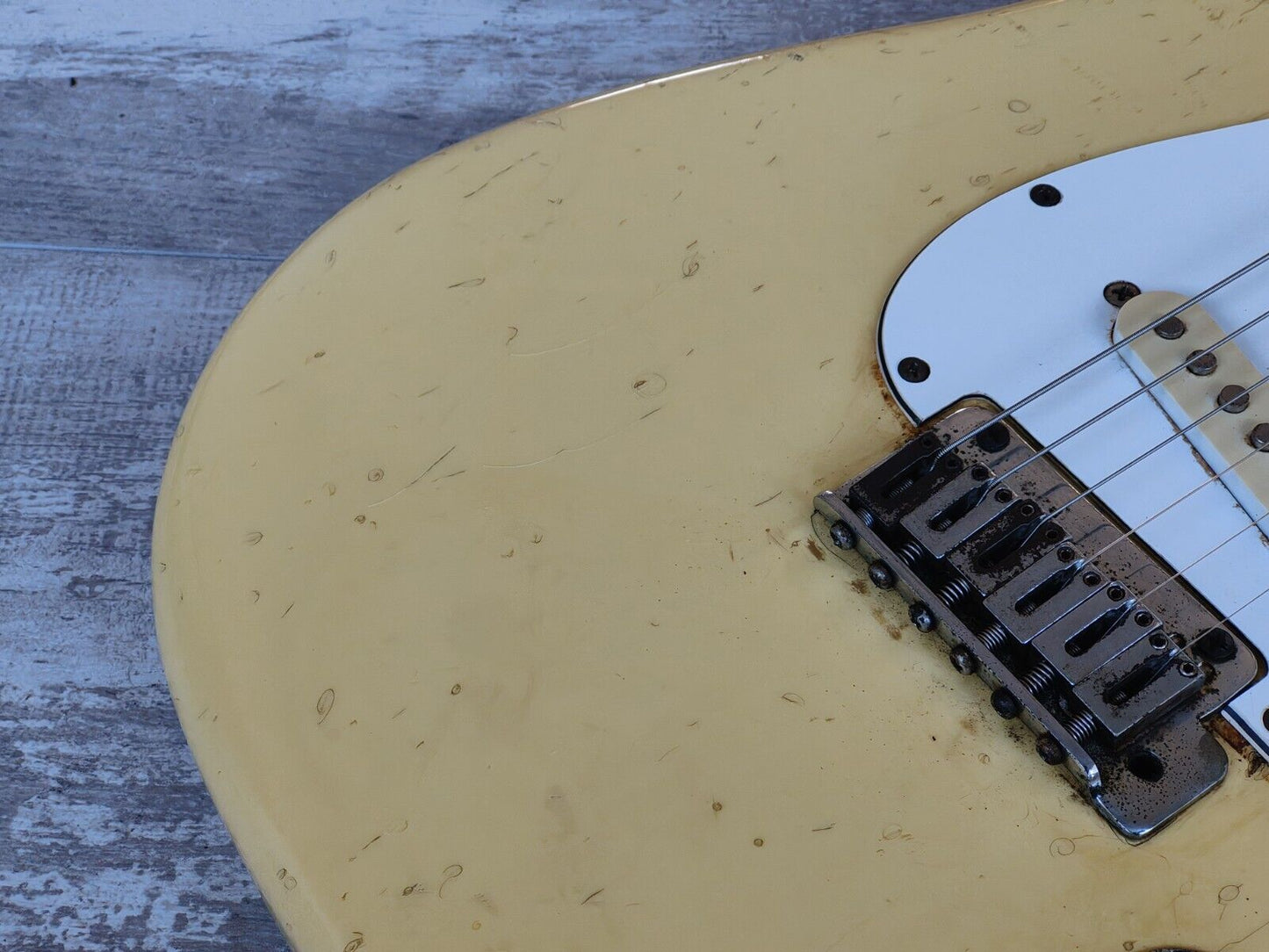 1990 Fernandes Japan FST-100 The Function Stratocaster (White)