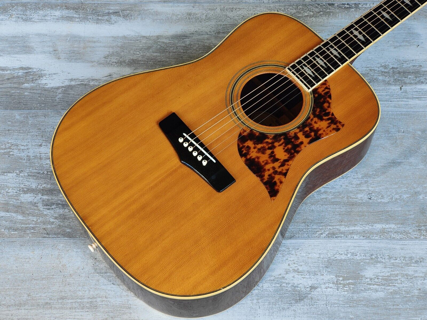 1985 Yamaha N-500 Japanese Vintage Acoustic Guitar (Natural)