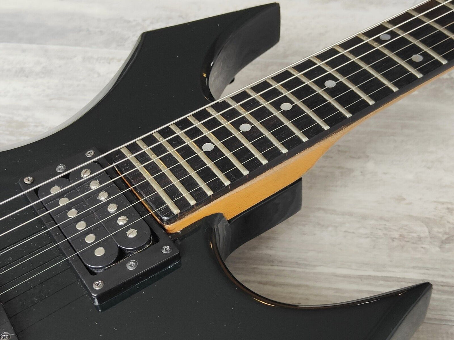 1980's BC Rich Japan NJ Series Warlock w/Floyd Rose (Black)