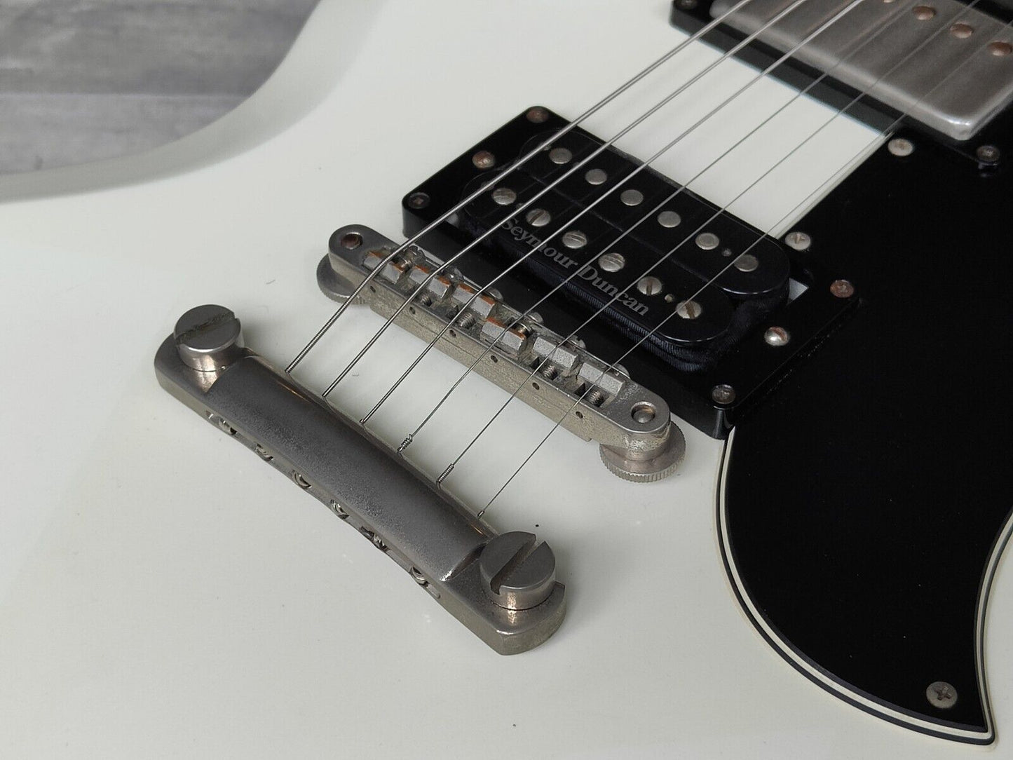 1994 Orville (Gibson) Japan  SG-65 '62 Reissue SG Double Cutaway (Alpine White)