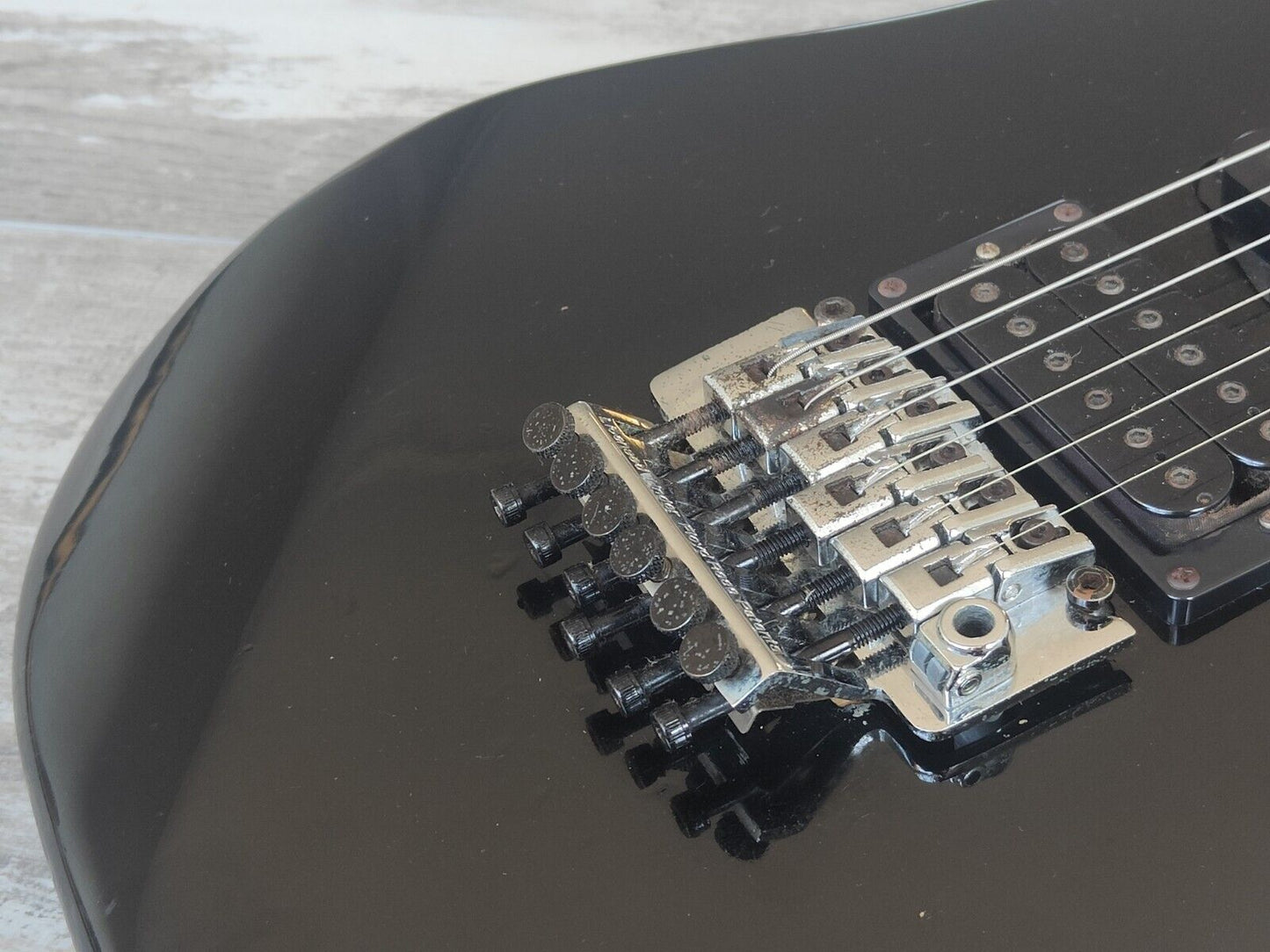 1986 BC Rich ST-III Assassin/RST w/Floyd Rose (Gloss Black)