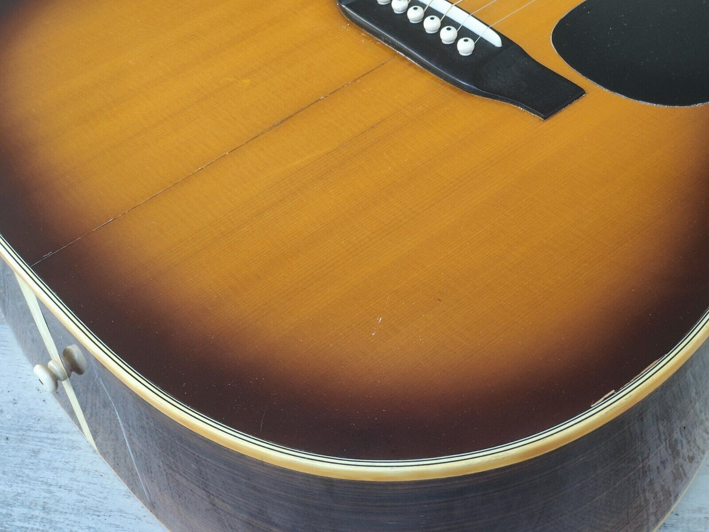 1976 Grand Opry Japan CF-51 Acoustic Guitar (Brown Sunburst)