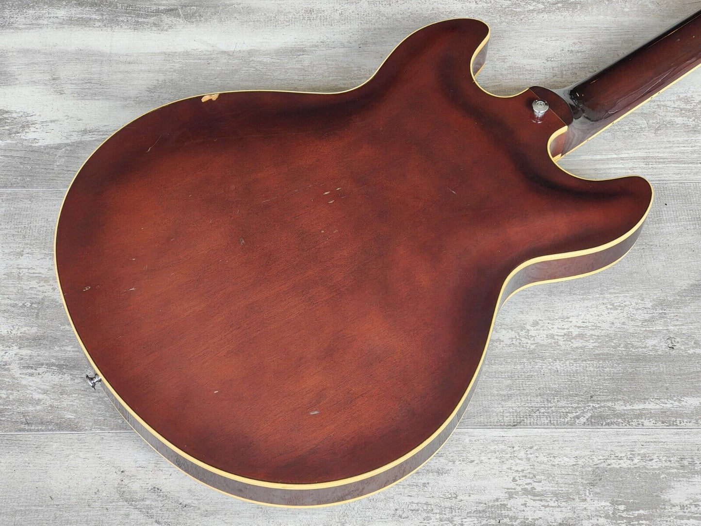 1980 Yamaha Japan SA-1000 ES-335 Semi Hollowbody Electric Guitar (Walnut Stain)