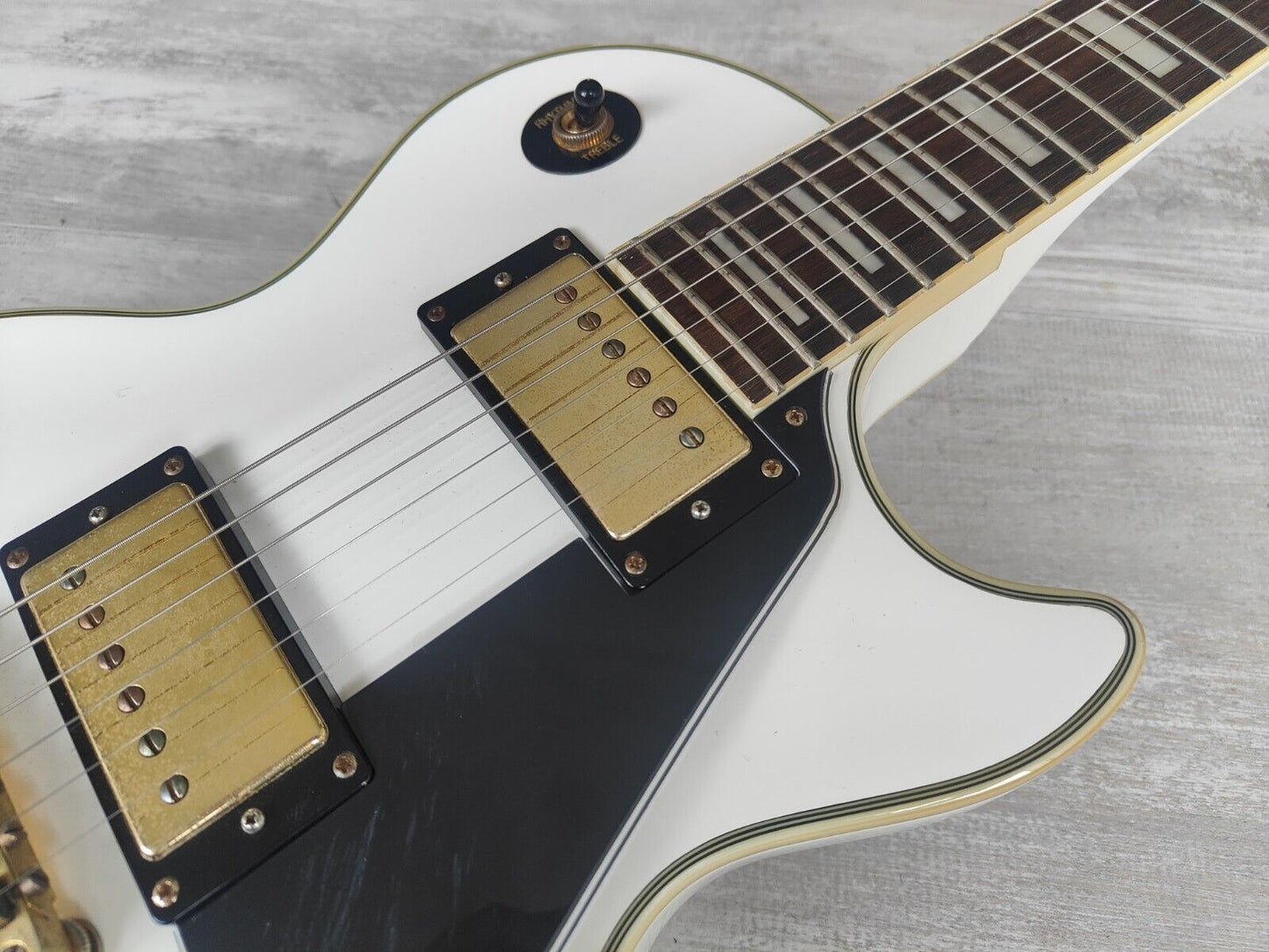 2015 Epiphone Les Paul Custom Pro (Alpine White)