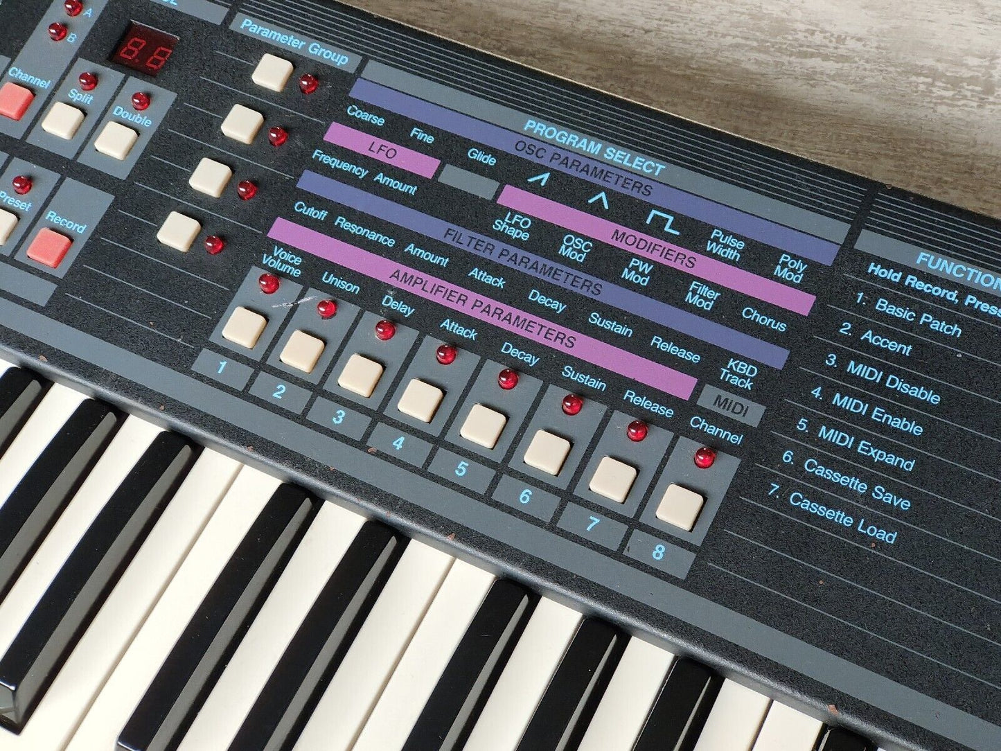 1985 Sequential Split 8 Polyphonic Analog Synth