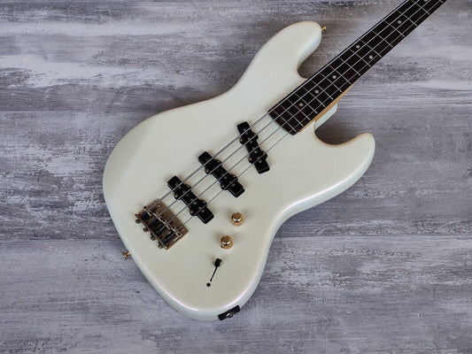 1988 Tokai Japan MJB-70 Triple Pickup Jazz Bass (Pearl White)